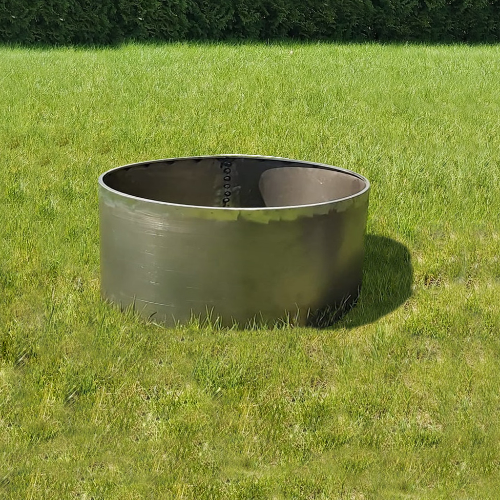 Gefäß Pipe bowl size 1mm Natur, Varianten: D:40 H:30cm, 50x30 cm, 1,5mm 60x40 cm, VE2