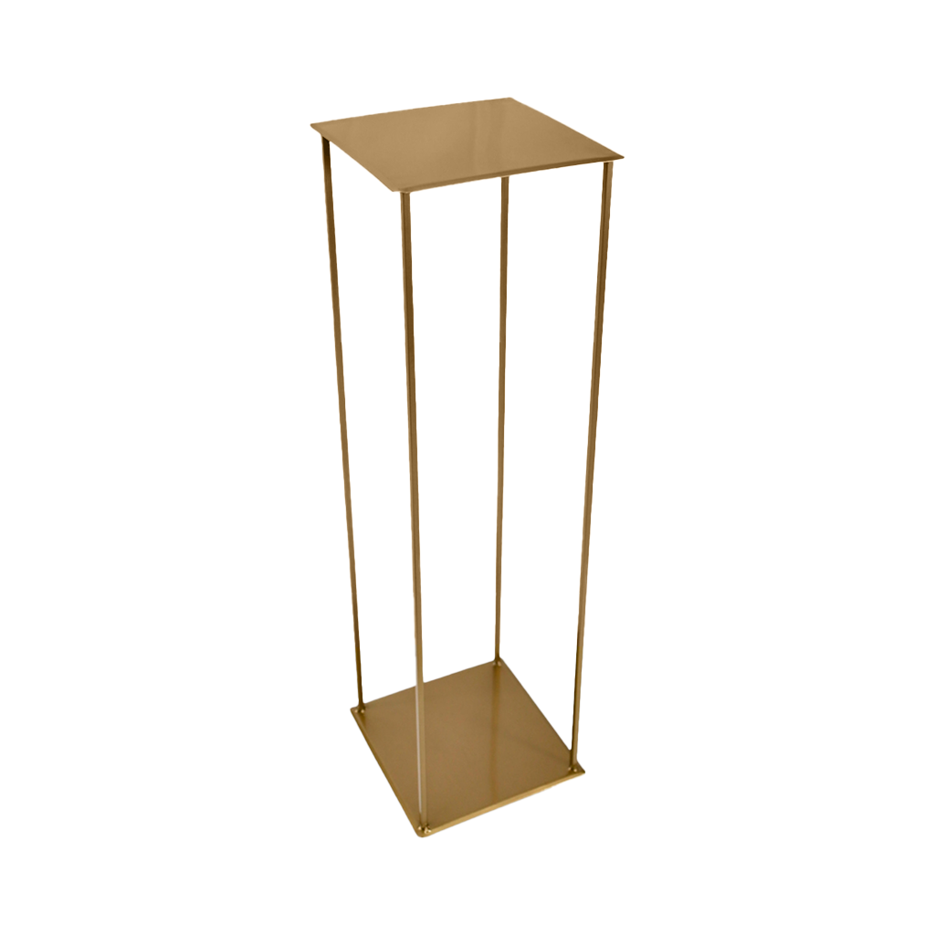 Podest Marriage, Messing, Variante H:60 oder 85 cm, 25x25, VE 4