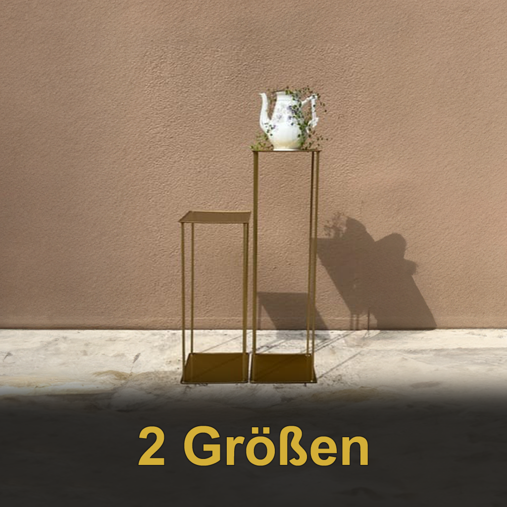 Podest Marriage, Messing, Variante H:60 oder 85 cm, 25x25, VE 4