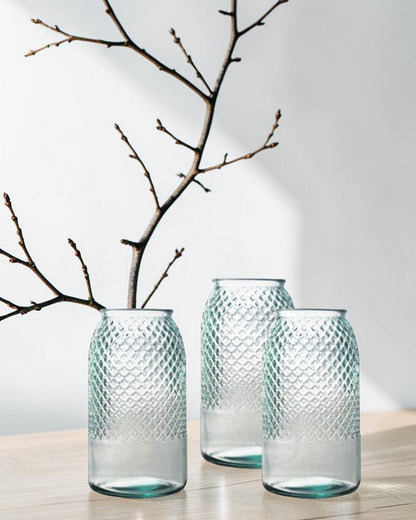 Vase Mora klar in 2 Größen, H:28 und 45 cm VE6/VE4
