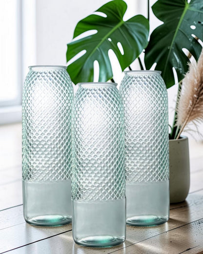Vase Mora klar in 2 Größen, H:28 und 45 cm VE6/VE4