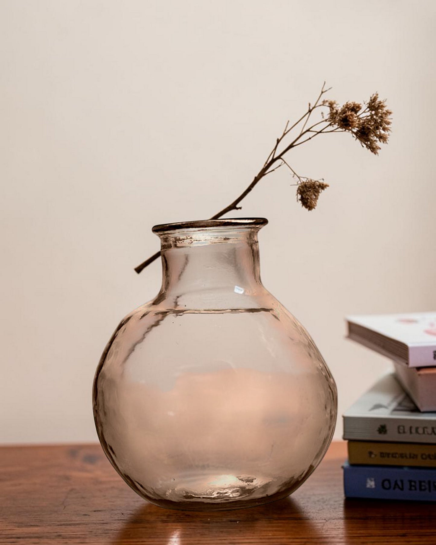 Flasche Gudi in 2 Farben, H:31 cm, Taupe, Wald,  VE2