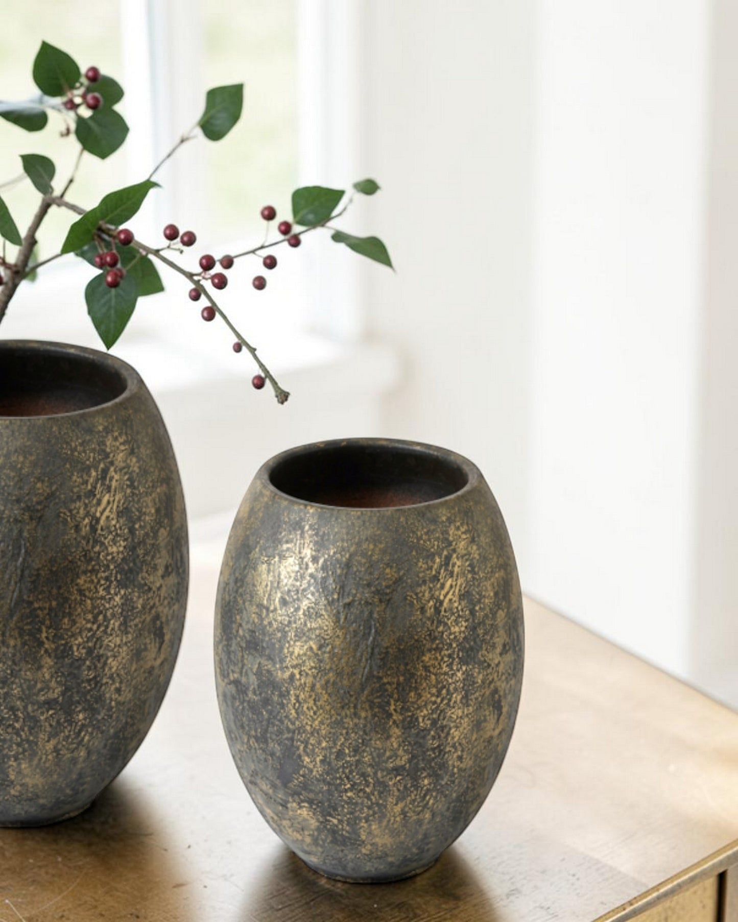 Vase Lisbon rubio erhältlich in 2 Größen