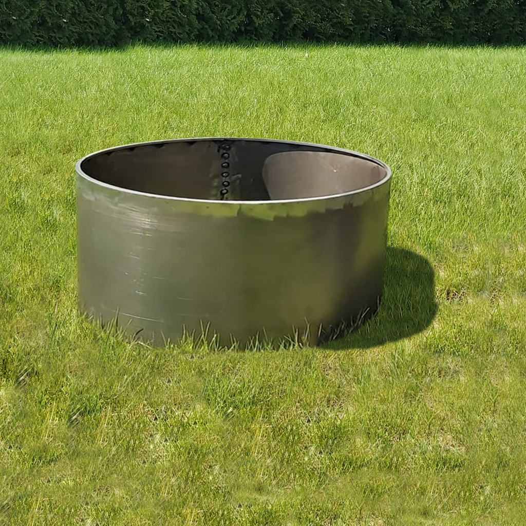 Gefäß Pipe bowl size 1mm Natur, Varianten: D:40 H:30cm, 50x30 cm, 1,5mm 60x40 cm, VE2