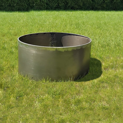 Gefäß Pipe bowl size 1mm Natur, Varianten: D:40 H:30cm, 50x30 cm, 1,5mm 60x40 cm, VE2
