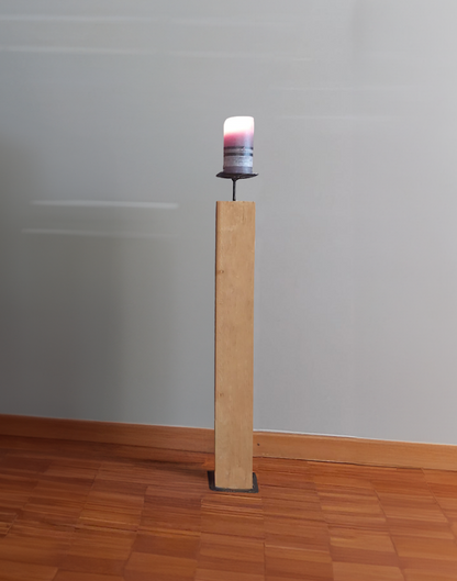 Holzsäule Lara, 80, 100, 120 cm, VE2